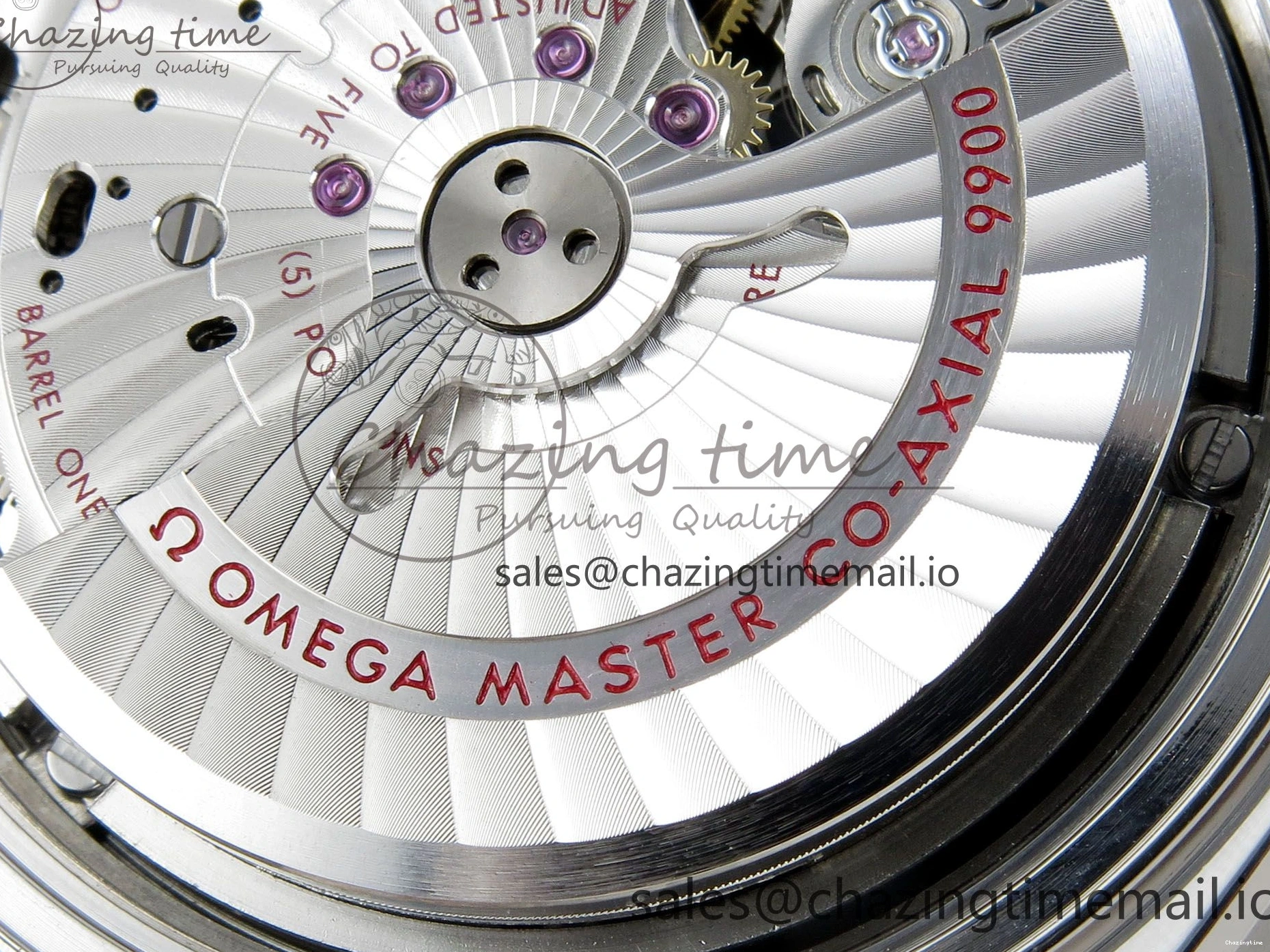 0328 Planet Ocean 600M Chrono SS VRF 1:1 Best Edition Black Bezel Blue Dial on RG SS Bracelet A Affordable 7648